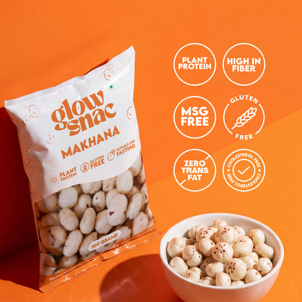 Raw Makhana Whole 100g x 3 | Triple Value Pack