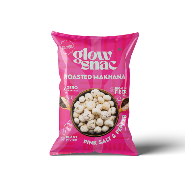 Flavoured Makhana Trio (African Peri Peri + Gourmet Thai Sriracha + Himalayan Salt & Pepper) 60g Each