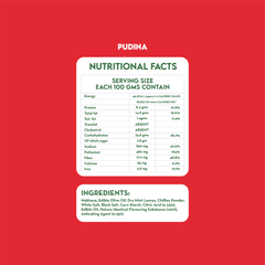GlowSnac - Desi Pudina Mint- Flavoured Roasted Makhana 60gm